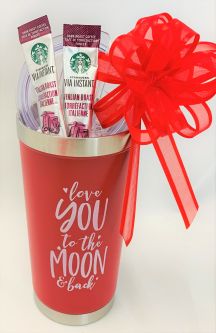 Sensational Love You To The Moon Insulated Tumbler ($35 & Up) Valentine's Day